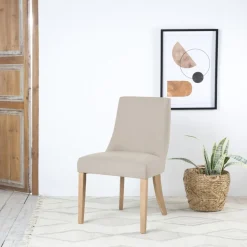 Banak Sillas Tapizadas*Bimba Beige