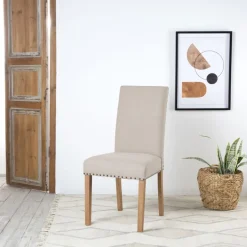 Banak Sillas Tapizadas*Boheme Beige