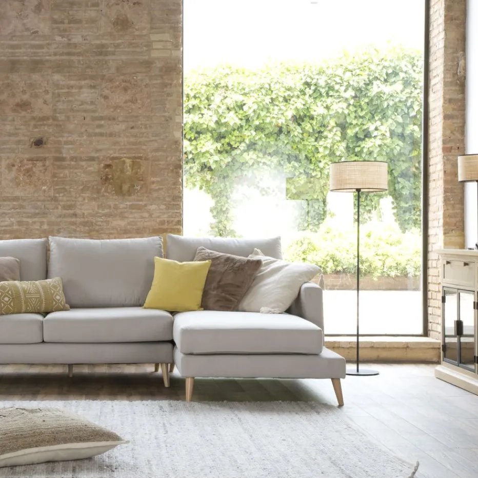 Banak Sofás Con Chaise Longue*Boss Beige