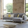 Banak Sofás Con Chaise Longue*Boss Gris
