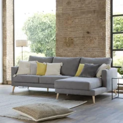 Banak Sofás Con Chaise Longue*Boss Gris