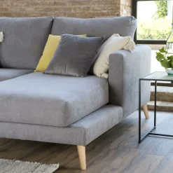 Banak Sofás Con Chaise Longue*Boss Gris
