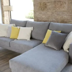 Banak Sofás Con Chaise Longue*Boss Gris