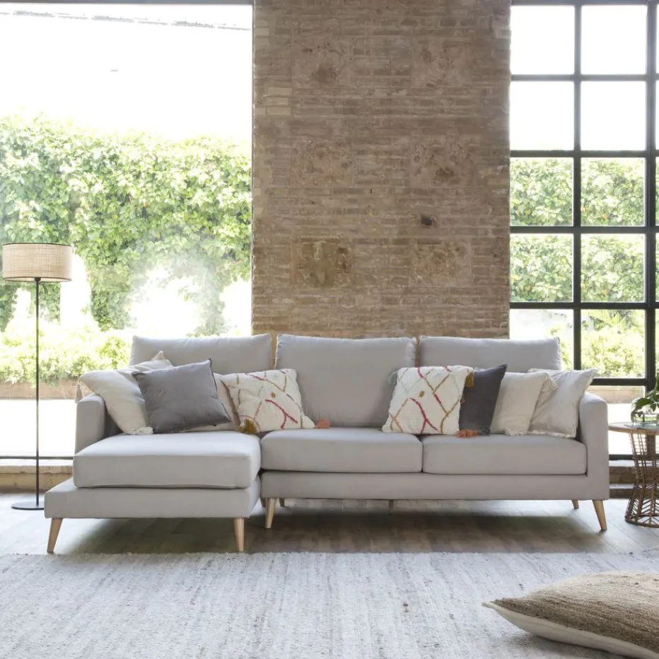 Banak Sofás Con Chaise Longue*Boss Beige