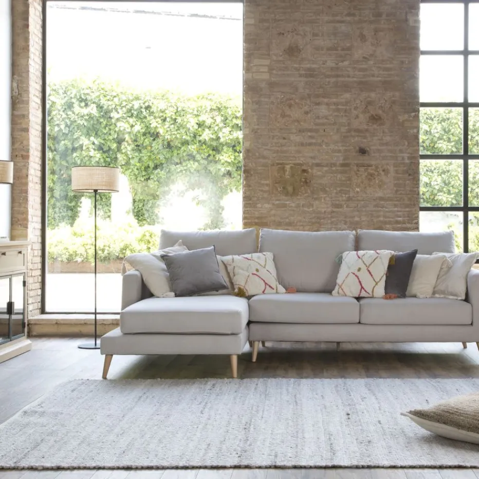 Banak Sofás Con Chaise Longue*Boss Beige