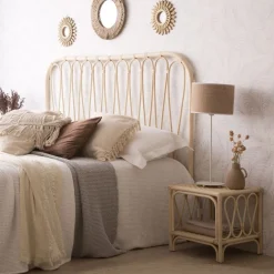 Banak Cabeceros De Cama Y Camas*Bossley Natural