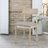 Banak Sillas De Madera*Carina Natural Topo