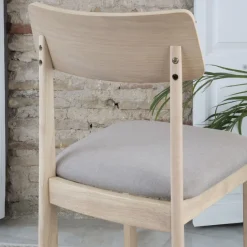 Banak Sillas De Madera*Carina Natural Topo
