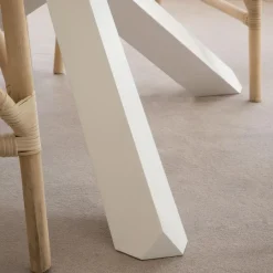 Banak Mesas De Comedor Y Salón*Carot Blanco