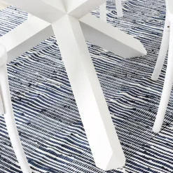 Banak Mesas De Comedor Y Salón*Carot Blanco Pincelado