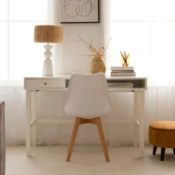 Banak Mesas De Escritorio*Ceilan Blanco