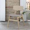 Banak Sillas De Madera*Crux Natural Topo