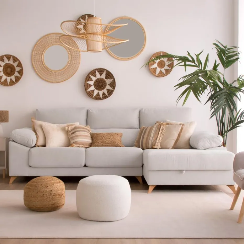Banak Sofás Con Chaise Longue*Dandy Beige