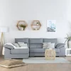 Banak Sofás Con Chaise Longue*Delfos Color Tejido Personalizable