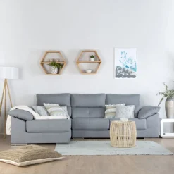 Banak Sofás Con Chaise Longue*Delfos Color Tejido Personalizable