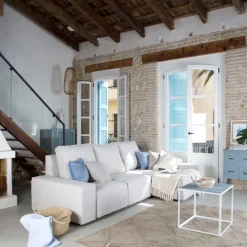 Banak Sofás Con Chaise Longue*Delta Color Tejido Personalizable