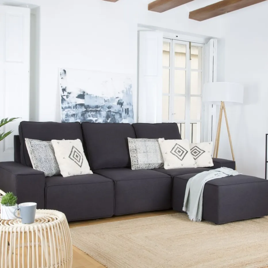 Banak Sofás De 2 3 Y 4 Plazas*Delta Color Tejido Personalizable