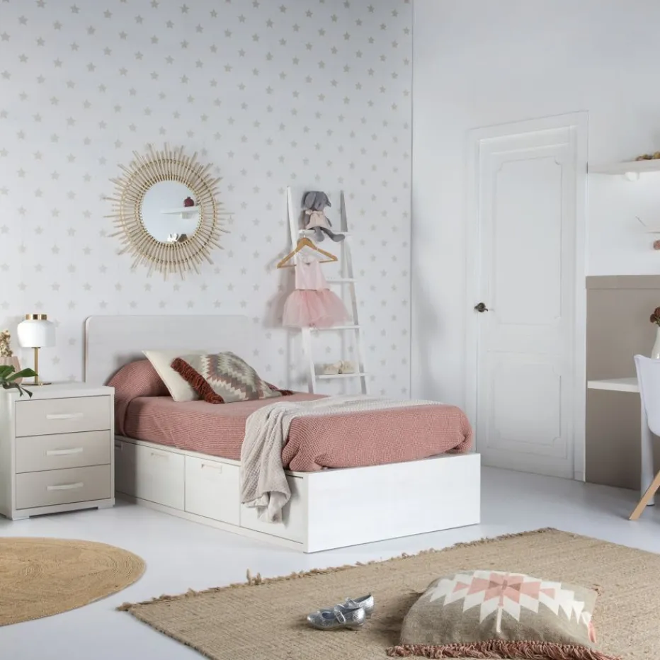 Banak Camas Abatibles Y Cunas*Doroty Color Madera Personalizable