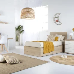 Banak Camas Abatibles Y Cunas*Doroty Color Madera Personalizable