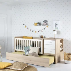 Banak Camas Abatibles Y Cunas*Doroty Color Madera Personalizable