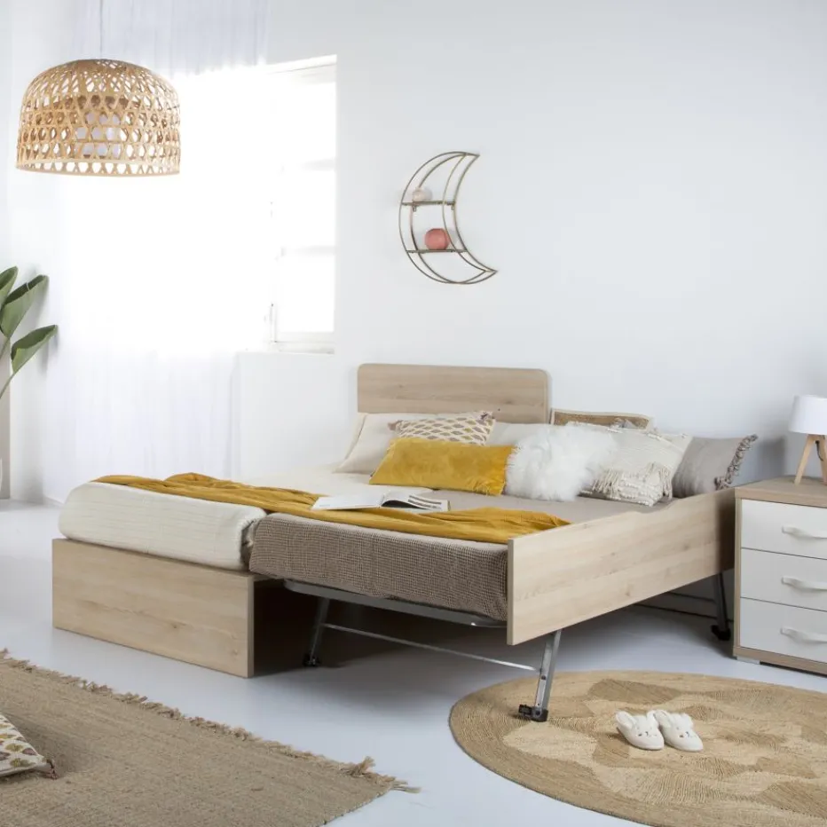 Banak Camas Abatibles Y Cunas*Doroty Color Madera Personalizable