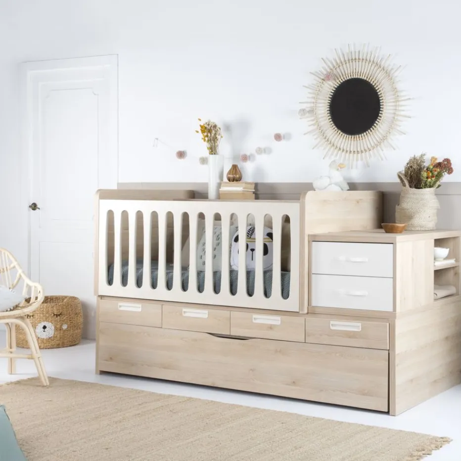 Banak Camas Abatibles Y Cunas*Doroty Color Madera Personalizable