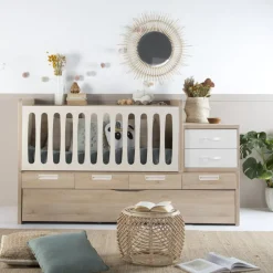 Banak Camas Abatibles Y Cunas*Doroty Color Madera Personalizable