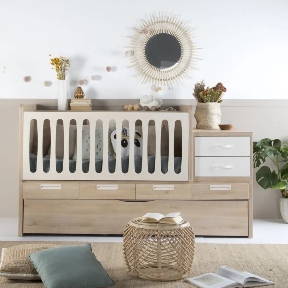 Banak Camas Abatibles Y Cunas*Doroty Color Madera Personalizable