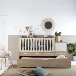 Banak Camas Abatibles Y Cunas*Doroty Color Madera Personalizable