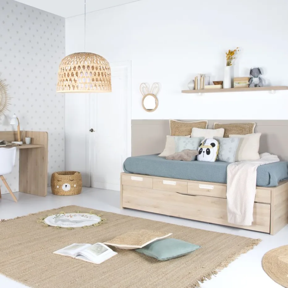 Banak Camas Abatibles Y Cunas*Doroty Color Madera Personalizable