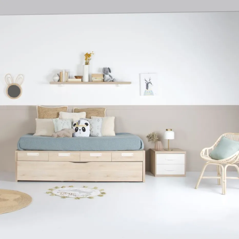 Banak Camas Abatibles Y Cunas*Doroty Color Madera Personalizable
