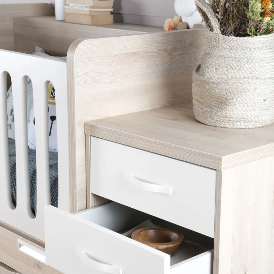 Banak Camas Abatibles Y Cunas*Doroty Color Madera Personalizable