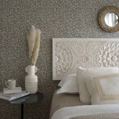 Banak Cabeceros De Madera*Fiore Blanco Brushed