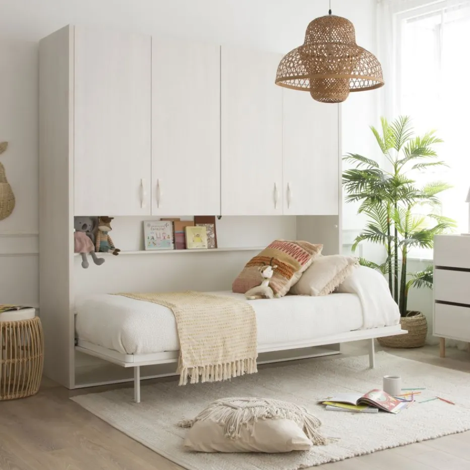 Banak Camas Abatibles Y Cunas*Hansel Color Madera Personalizable