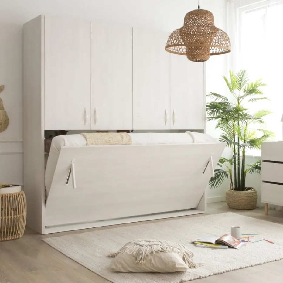 Banak Camas Abatibles Y Cunas*Hansel Color Madera Personalizable