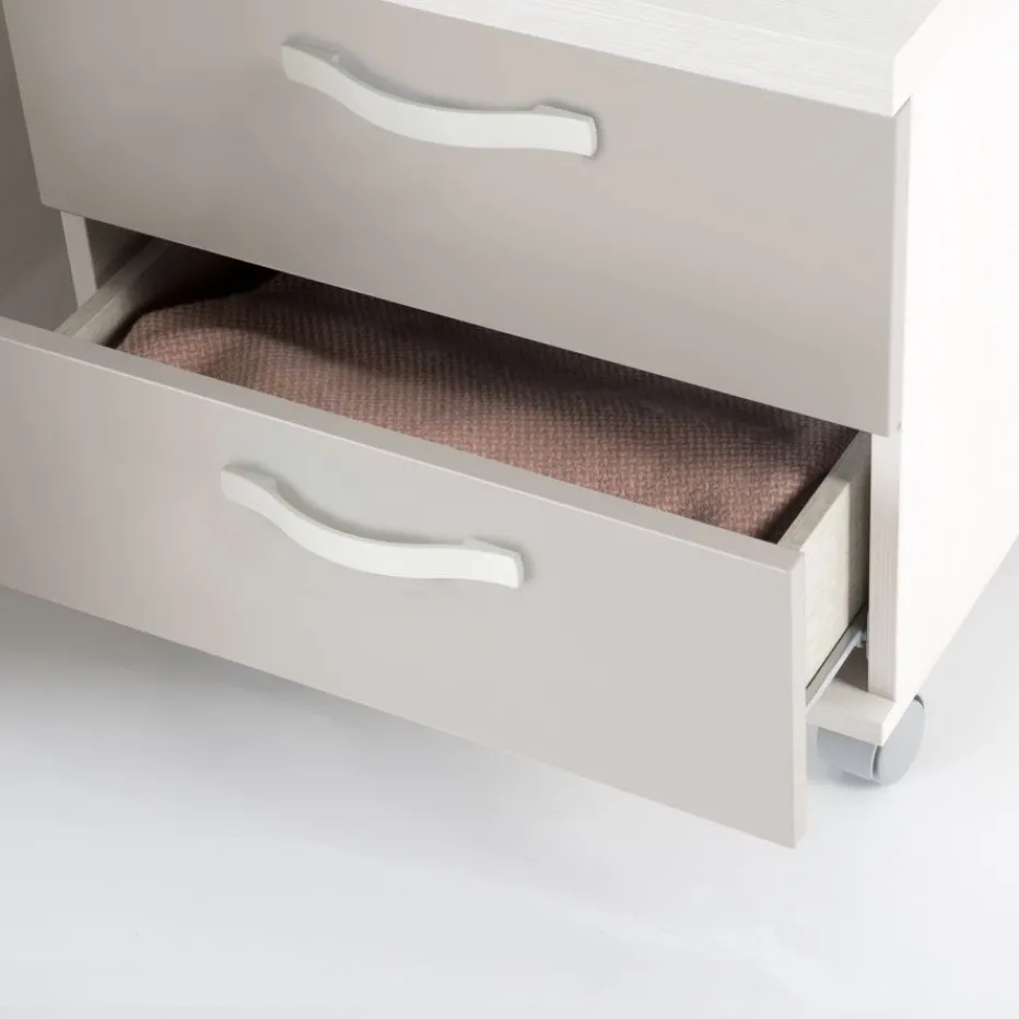 Banak Mesitas De Noche*Hansel Color Madera Personalizable