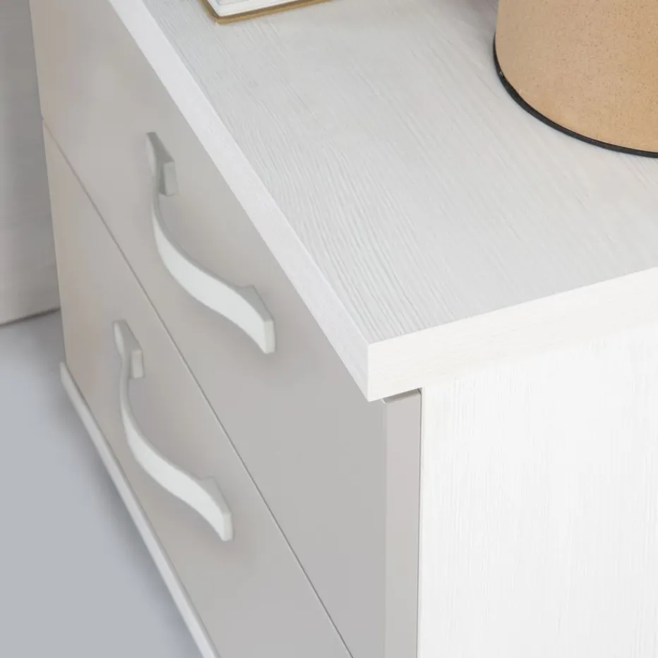 Banak Mesitas De Noche*Hansel Color Madera Personalizable