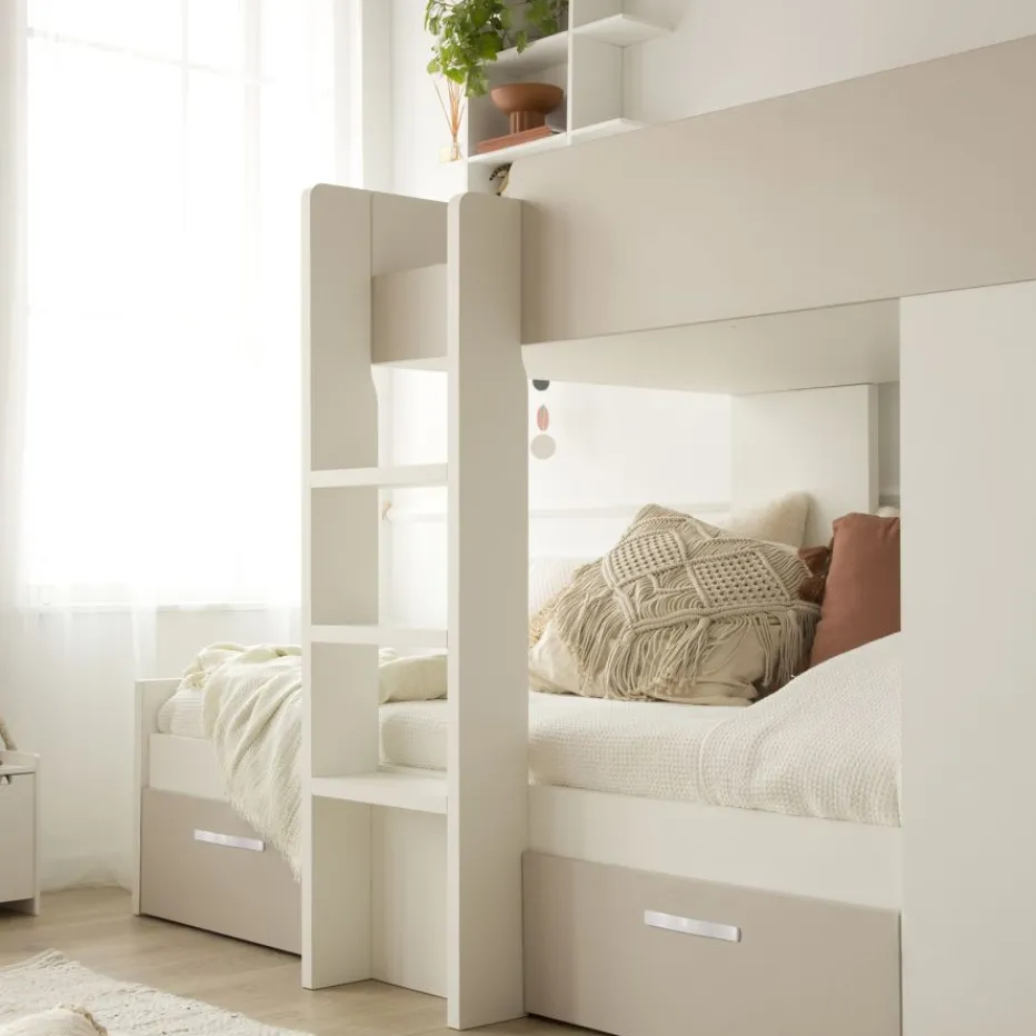 Banak Camas Nido Y Literas*Hansel Color Madera Personalizable