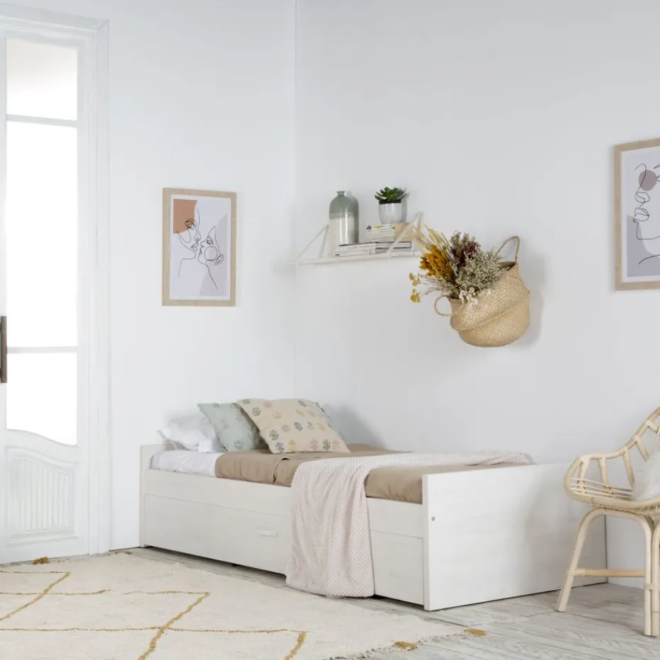 Banak Camas Nido Y Literas*Hansel Color Madera Personalizable