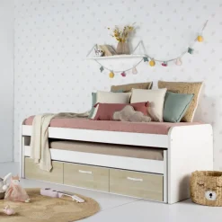 Banak Camas Nido Y Literas*Hansel Color Madera Personalizable