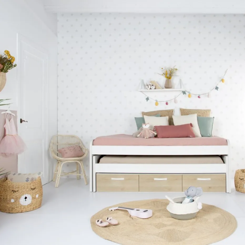 Banak Camas Nido Y Literas*Hansel Color Madera Personalizable