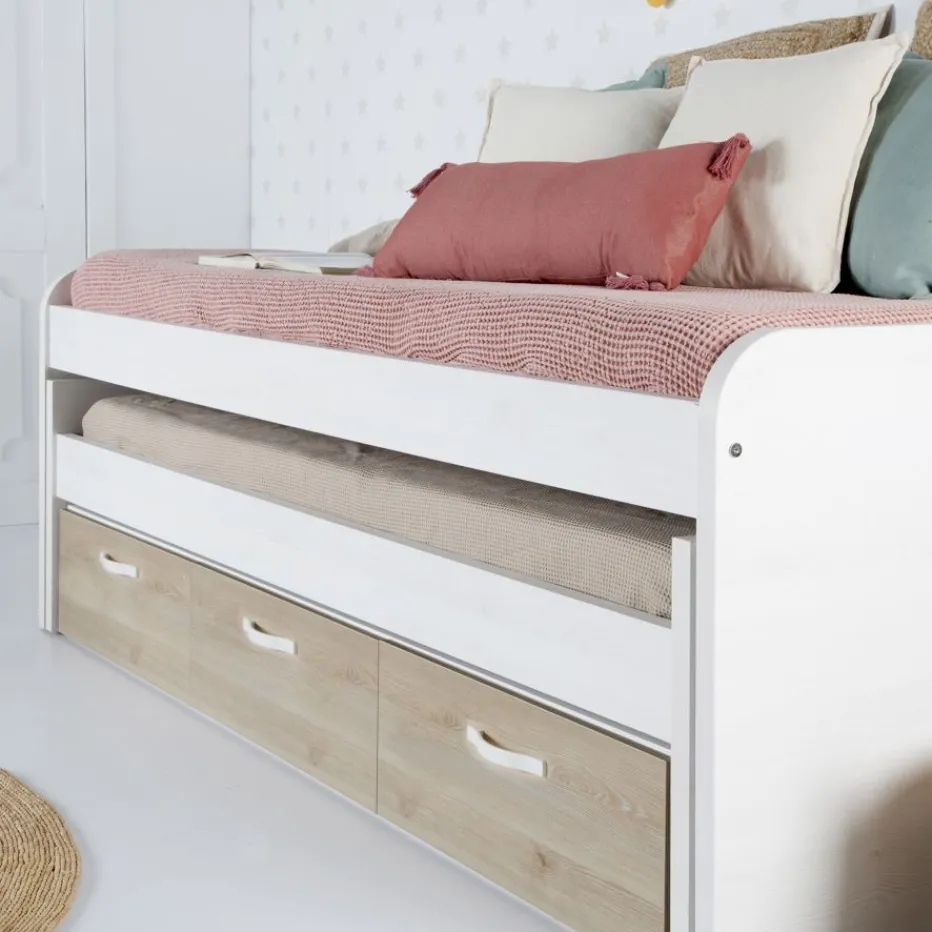 Banak Camas Nido Y Literas*Hansel Color Madera Personalizable