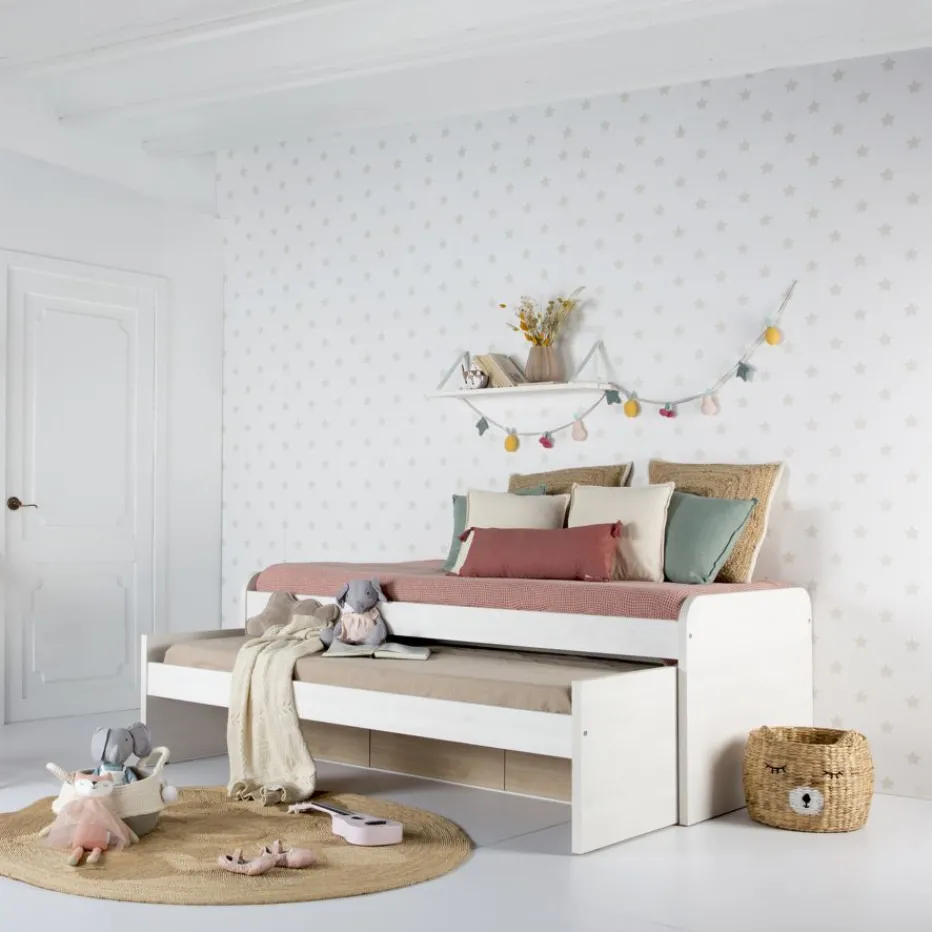 Banak Camas Nido Y Literas*Hansel Color Madera Personalizable