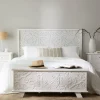 Banak Cabeceros De Madera*Indira Blanco Brushed