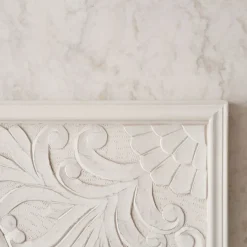 Banak Cabeceros De Madera*Indira Blanco Brushed