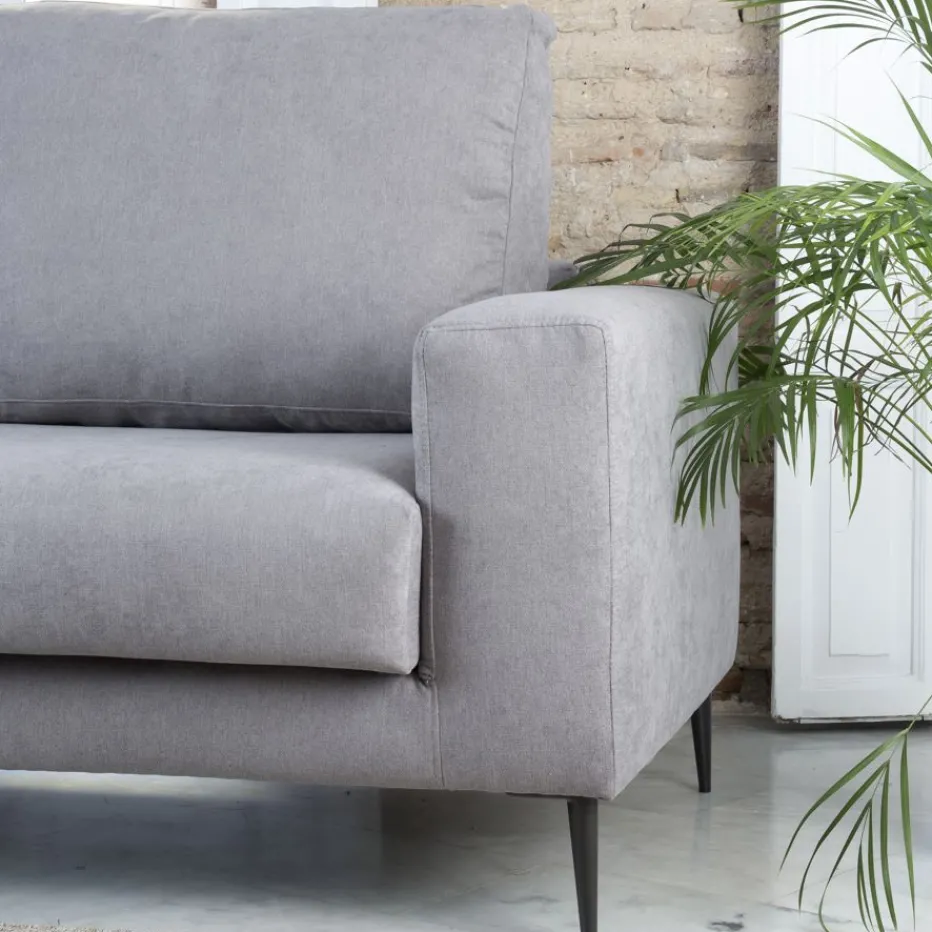 Banak Sofás Con Chaise Longue*Jagger Gris