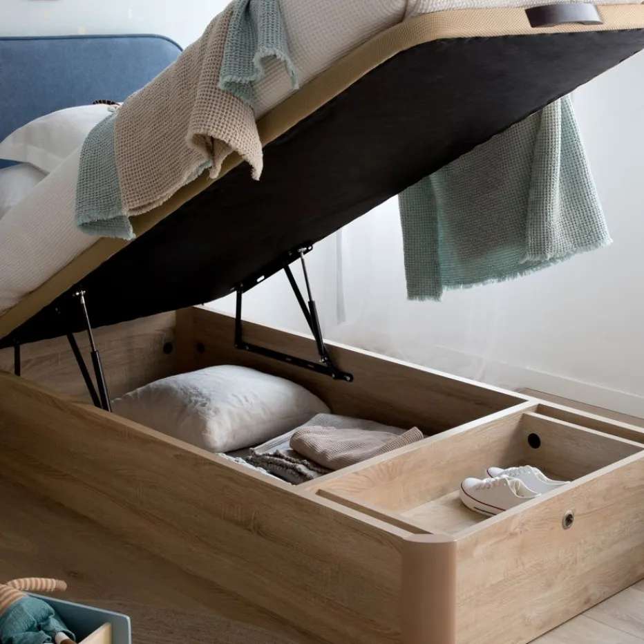 Banak Camas Abatibles Y Cunas*Kamila Color Madera Personalizable