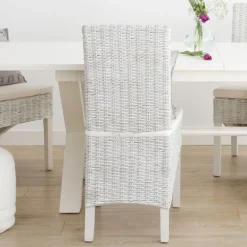 Banak Sillas De Ratán*Koboo Blanco Envejecido