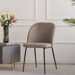 Banak Sillas Tapizadas*Leivar Beige