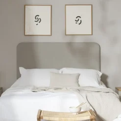 Banak Cabeceros De Cama Y Camas*Marti Beige